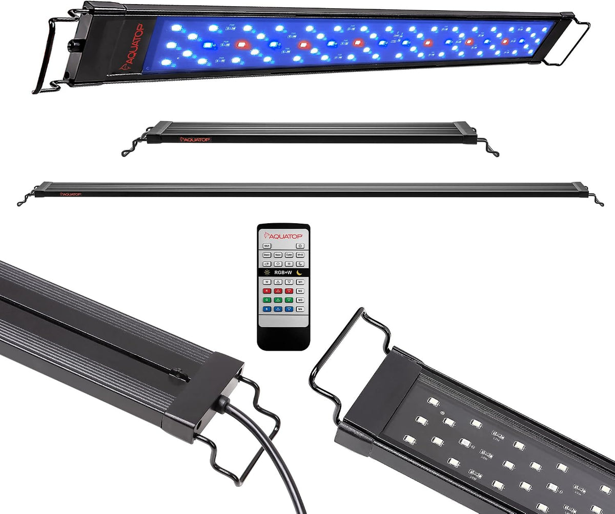 Luz LED para acuario AquaTop SkyAqua Marine con control remoto — 12–18″, 12 W