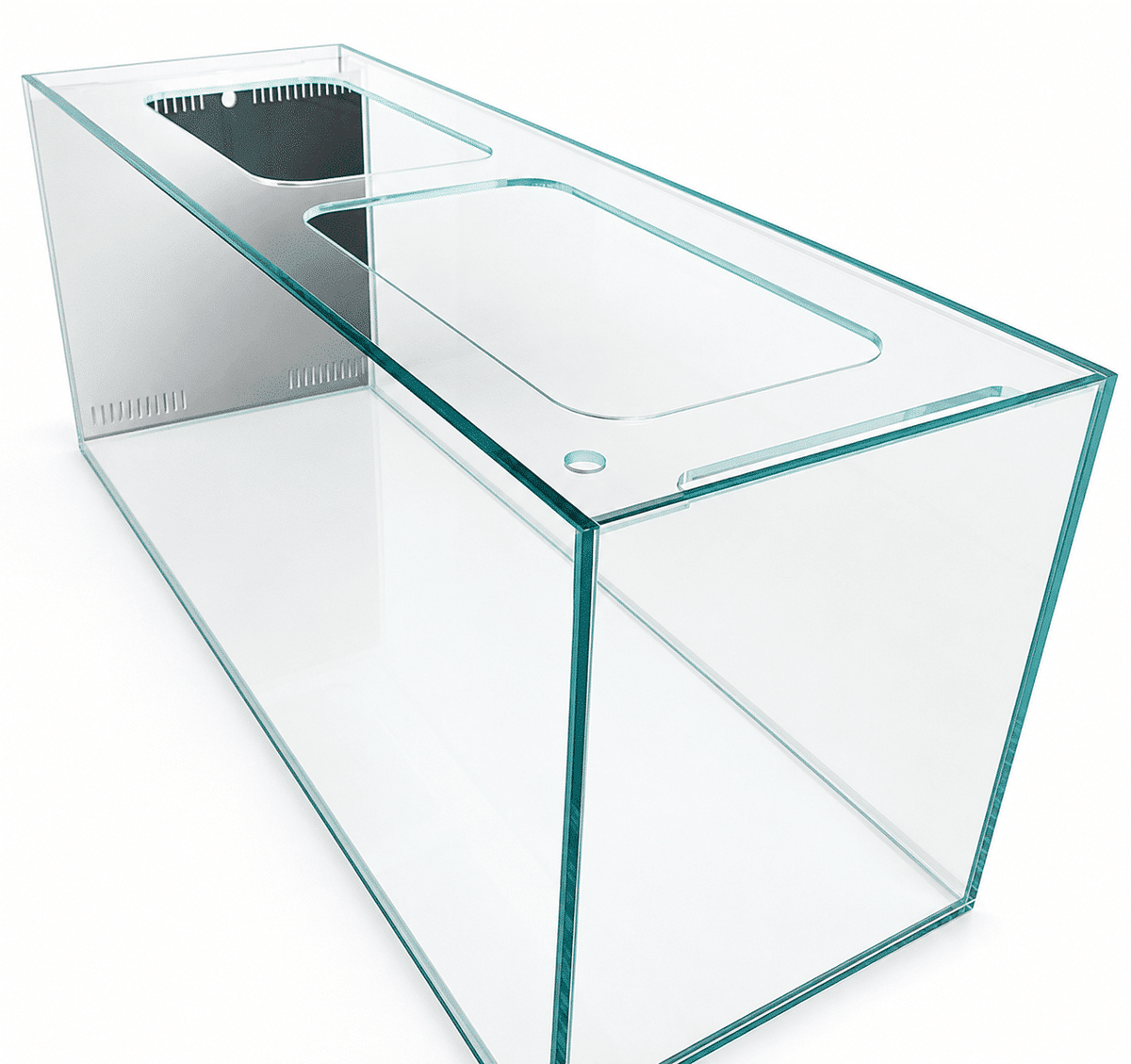 BZA 235 gallon ultra clear peninsula aquarium