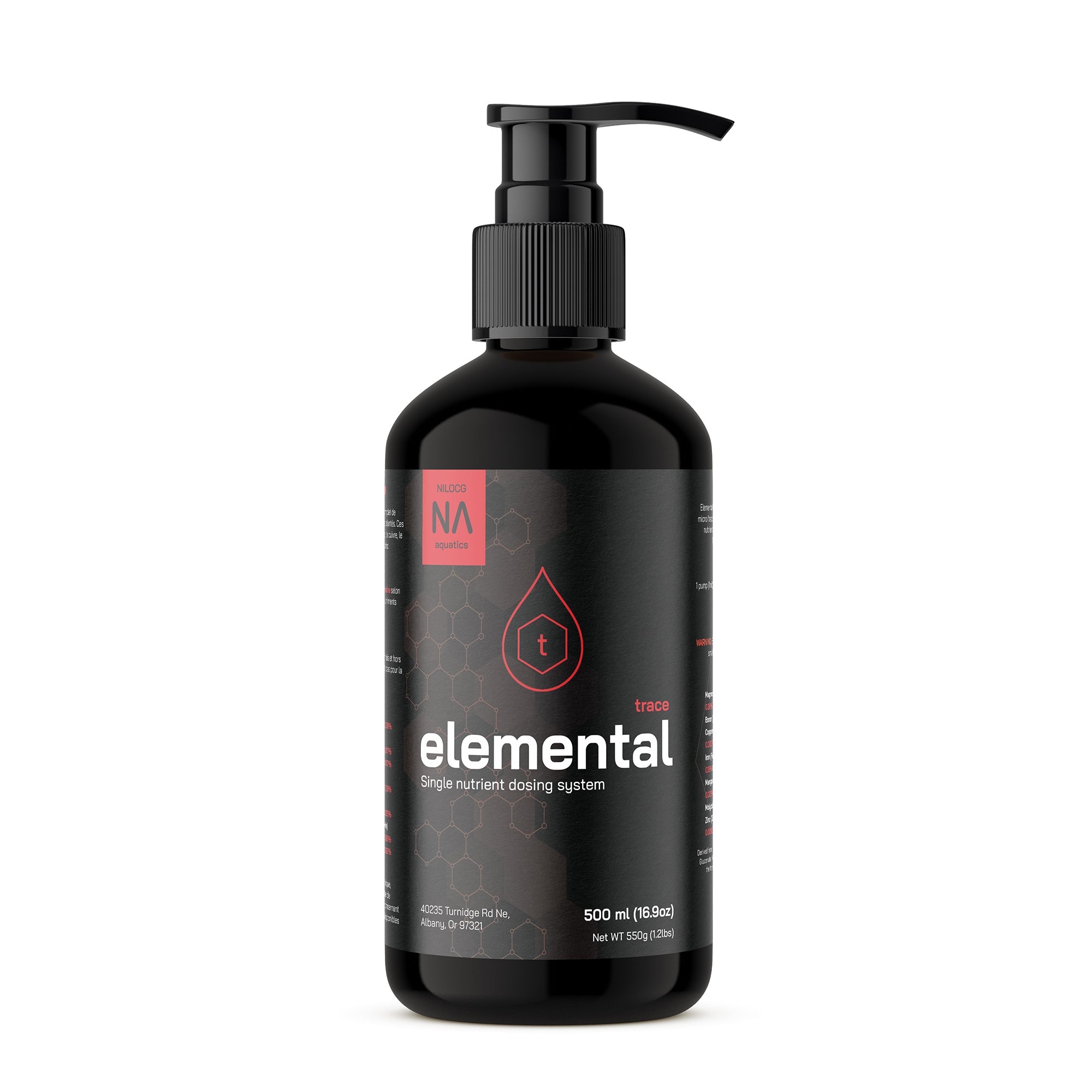 NilocG Elemental Trace liquid aquarium plant fertilizer