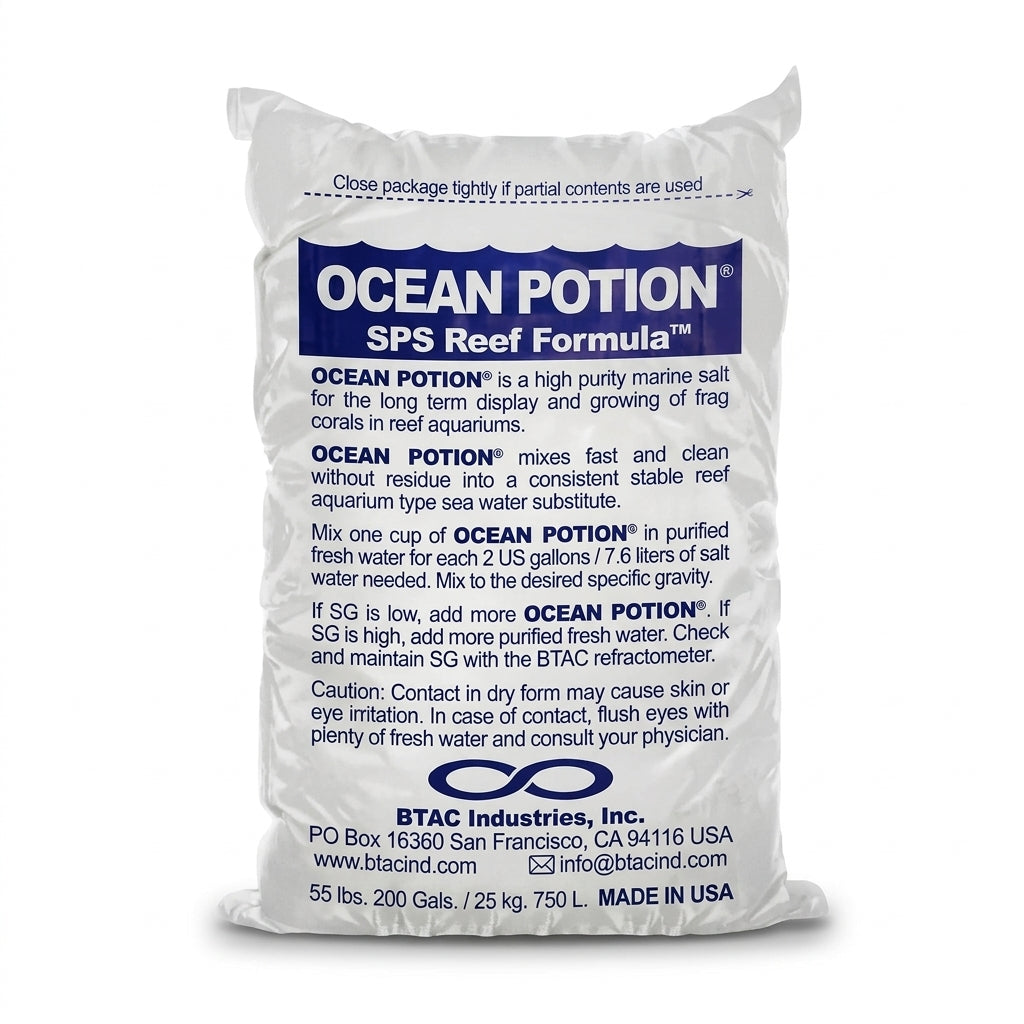 Aqua Craft Ocean Potion® SPS Reef Salt Mix — 200 Gallons
