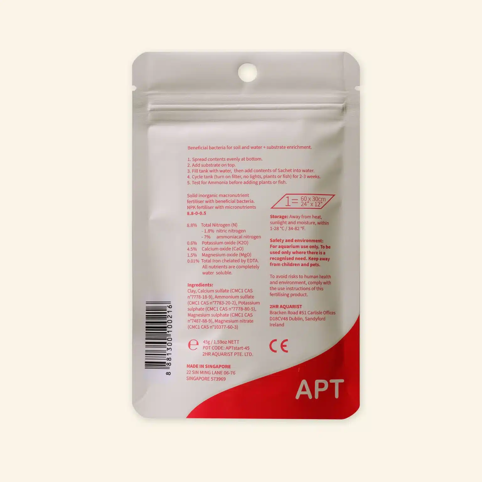2Hr Aquarist APT Start – Substrate Booster for Planted Aquariums - Image 5