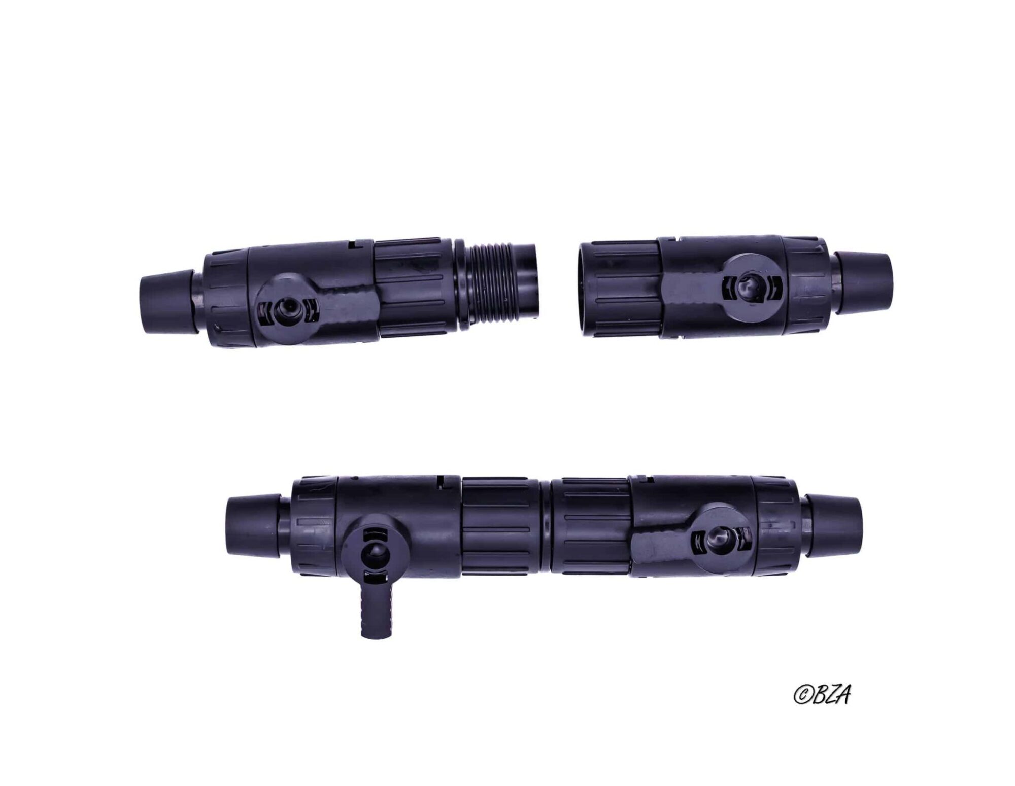 Quick Disconnect Valve for 16/22 mm Aquarium Tubing – 2 Pack